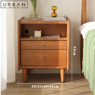 CHINO Rustic Bedside Table