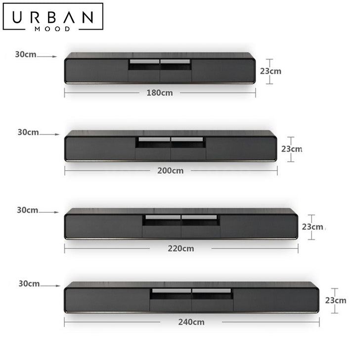 CHLAN Modern Floating TV Console