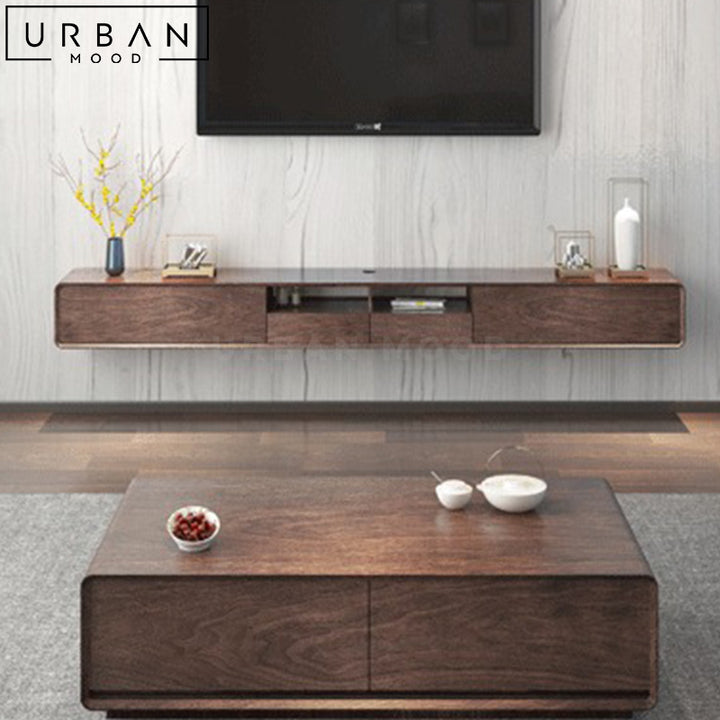 CHLAN Modern Floating TV Console