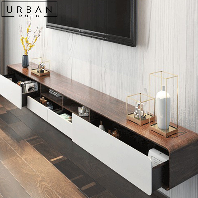 CHLAN Modern Floating TV Console