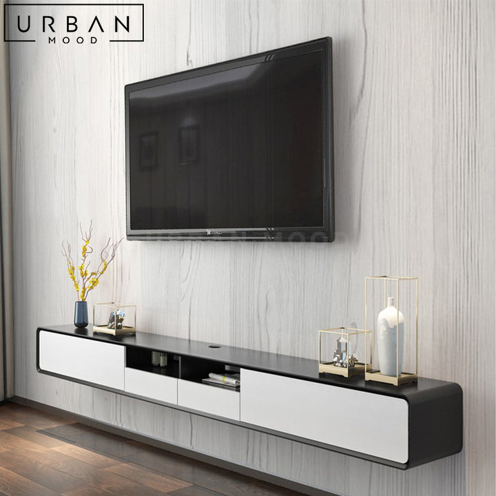 CHLAN Modern Floating TV Console