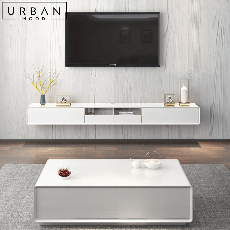 CHLAN Modern Floating TV Console