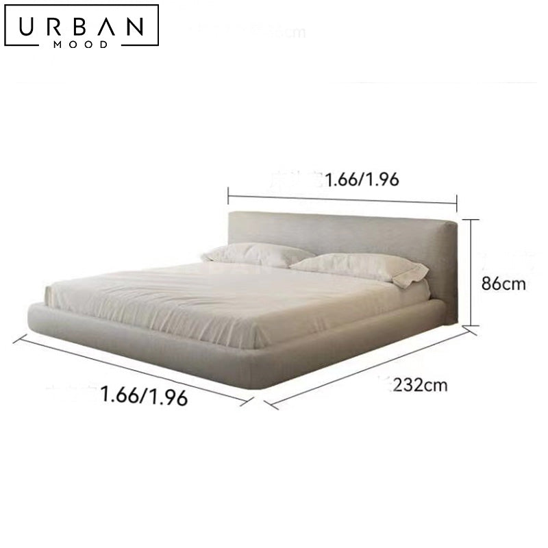 CIRAN Modern Fabric Bedframe