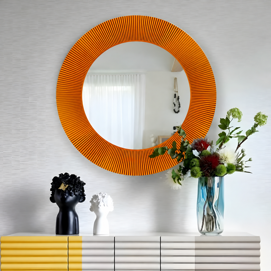 CIREN Modern Round Wall Mirror - Urban Mood Singapore