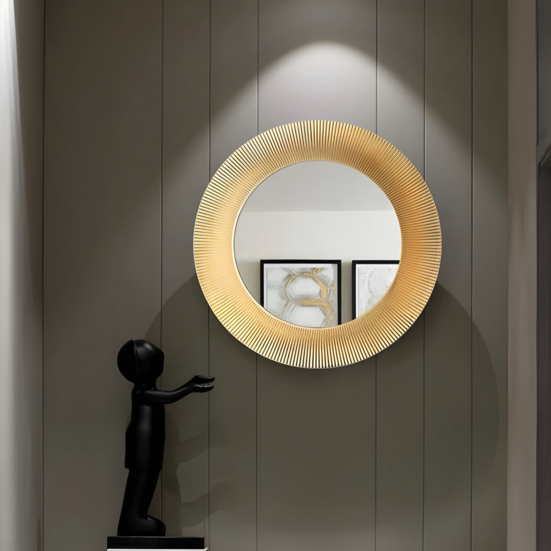 CIREN Modern Round Wall Mirror - Urban Mood Singapore