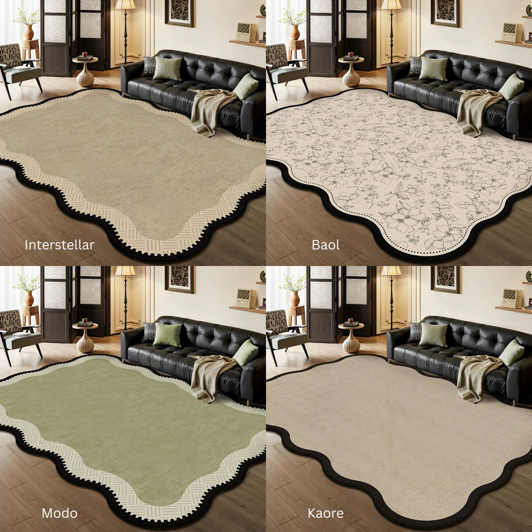 CLARVENA French Wavy Rug - Urban Mood Singapore