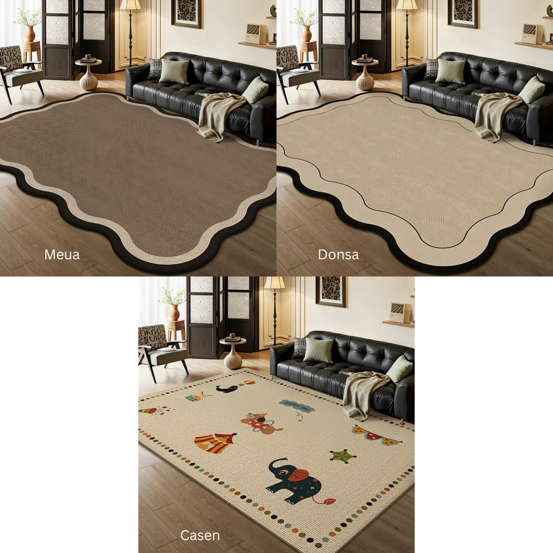 CLARVENA French Wavy Rug - Urban Mood Singapore