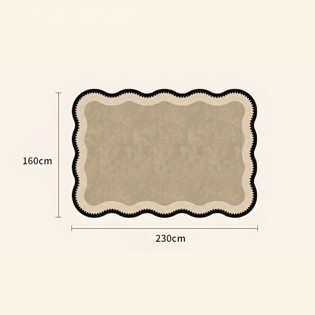 CLARVENA French Wavy Rug - Urban Mood Singapore