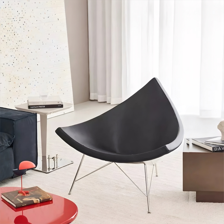CLARVESS Modern Coconut Lounge Chair - Urban Mood Singapore