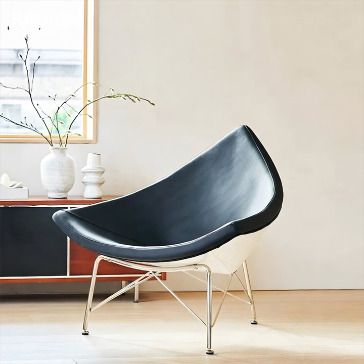 CLARVESS Modern Coconut Lounge Chair - Urban Mood Singapore