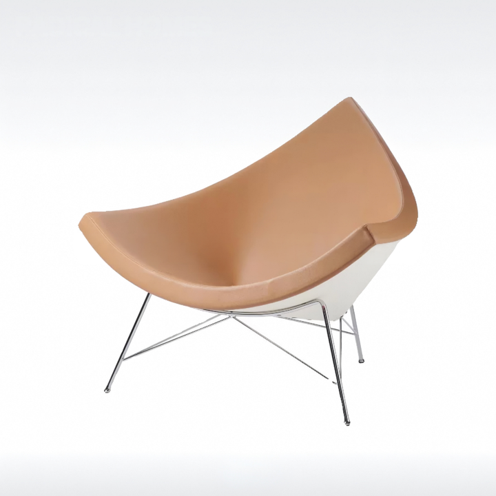 CLARVESS Modern Coconut Lounge Chair - Urban Mood Singapore