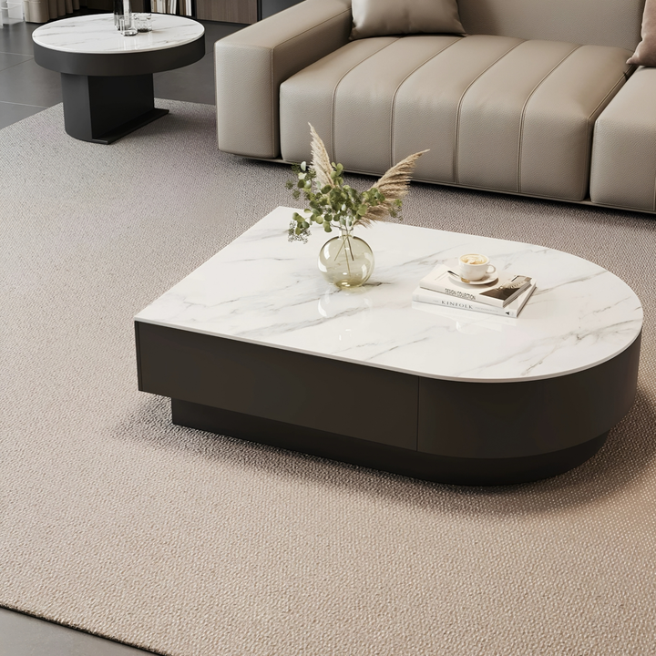 CLOVEN Modern Sintered Stone Nesting Coffee Tables - Urban Mood Singapore