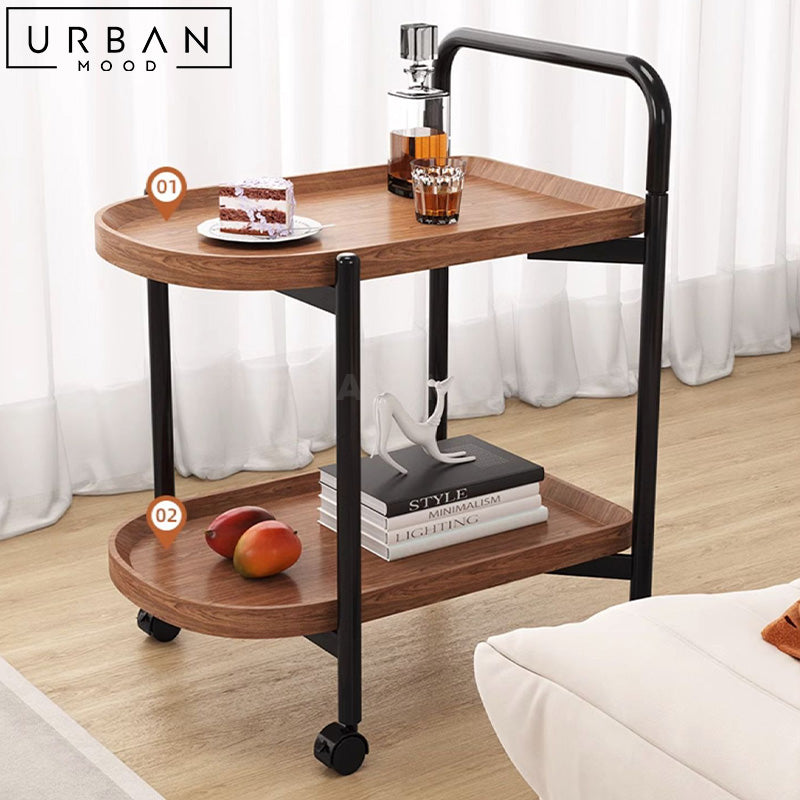 CMILL Scandinavian Kitchen Trolley