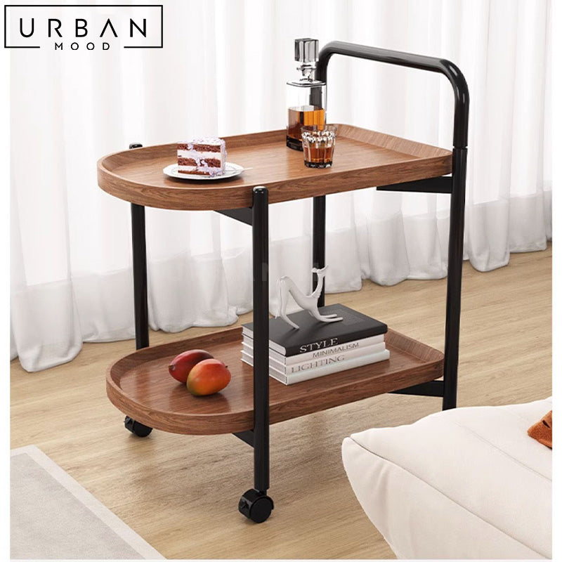 CMILL Scandinavian Kitchen Trolley