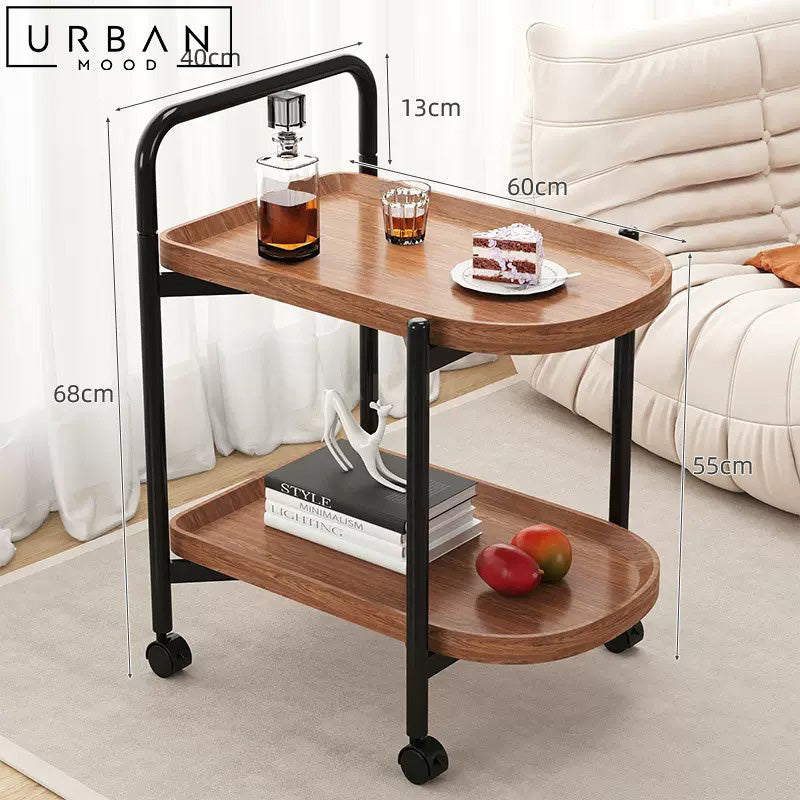 CMILL Scandinavian Kitchen Trolley