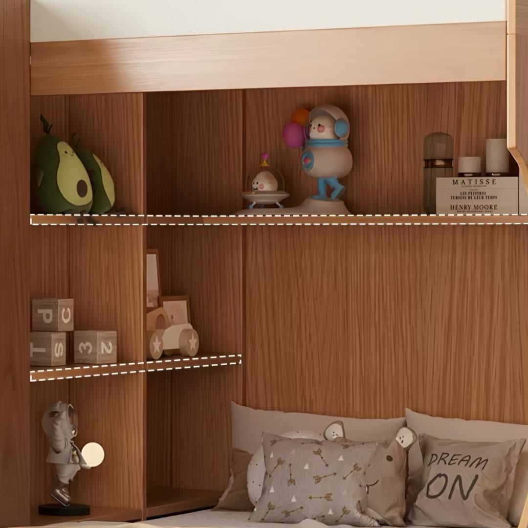 COCOMO Japandi Double Decker Bedframe - Urban Mood Singapore