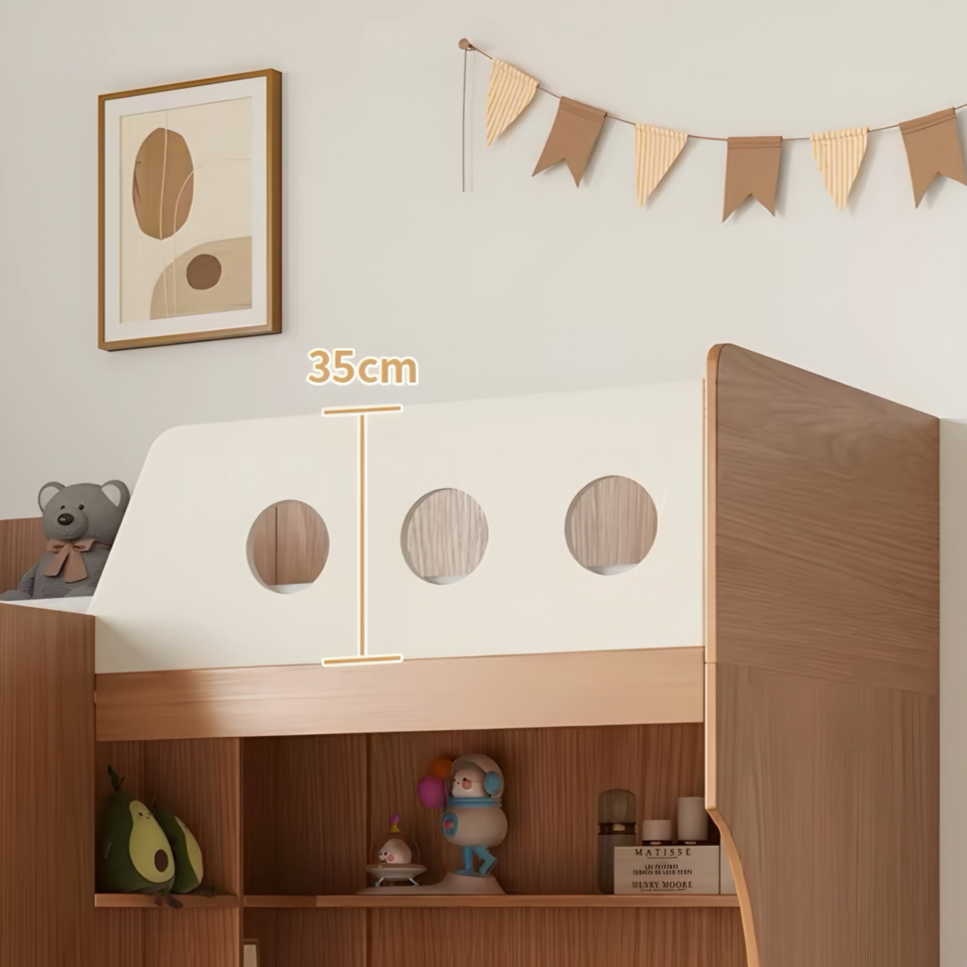COCOMO Japandi Double Decker Bedframe - Urban Mood Singapore