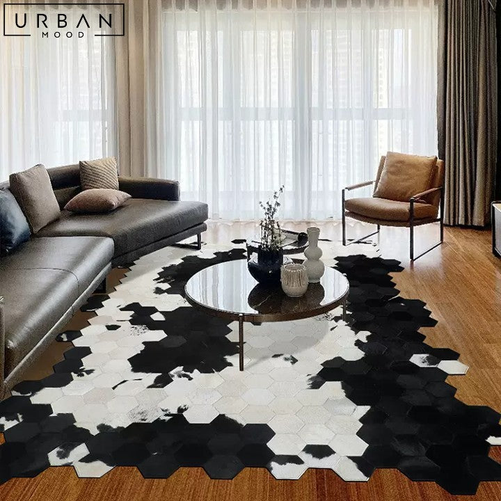 COELHO Modern Cowhide Rug