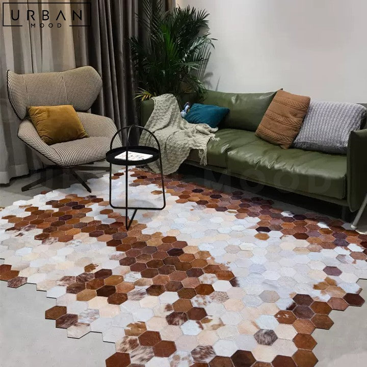 COELHO Modern Cowhide Rug