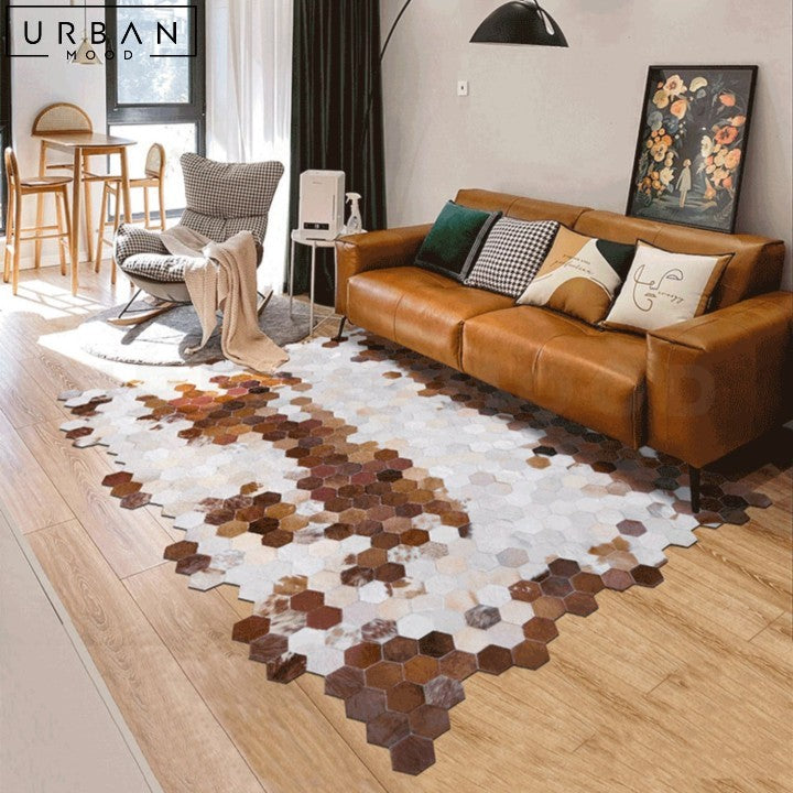 COELHO Modern Cowhide Rug