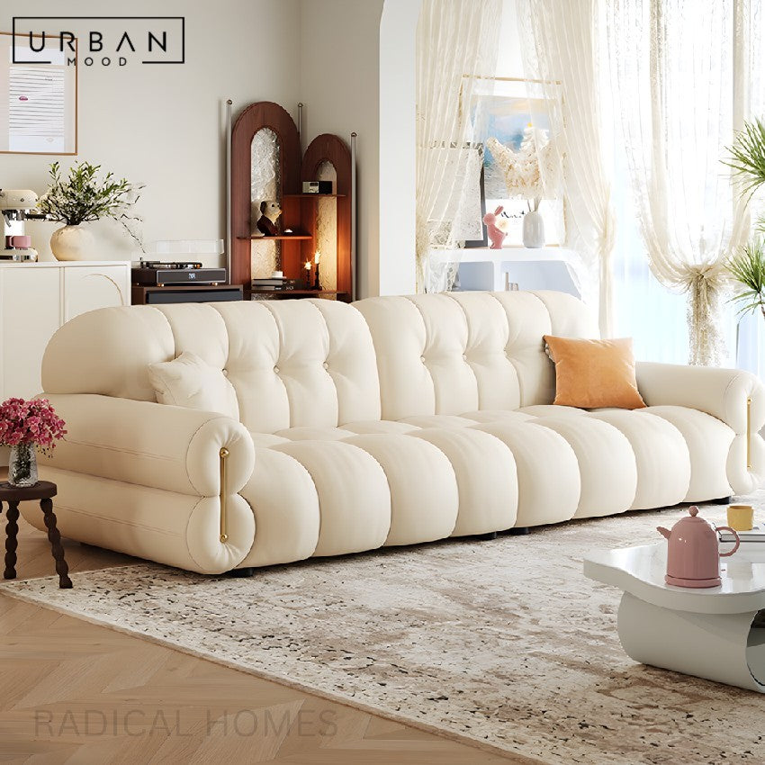 COLONY Modern Leather Sofa