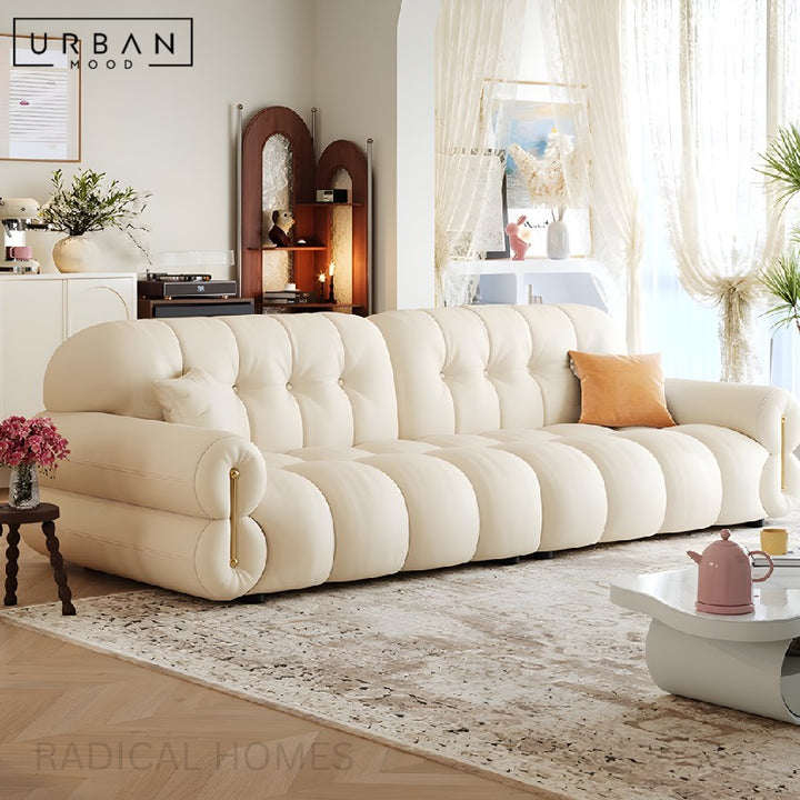 COLONY Modern Leather Sofa