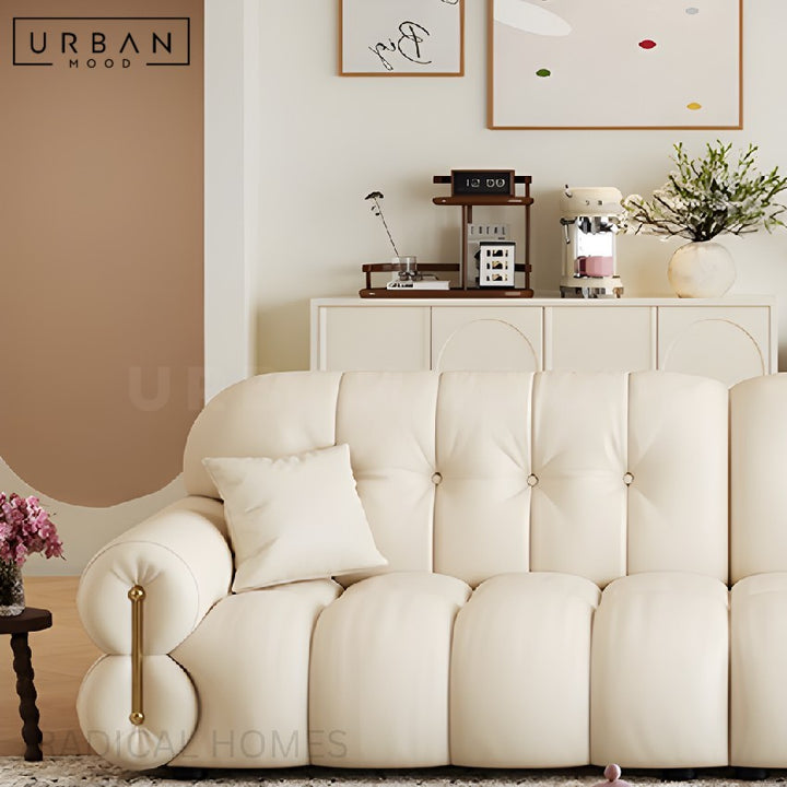 COLONY Modern Leather Sofa