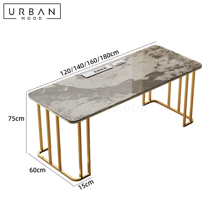 COMP Modern Sintered Stone Study Table – Urban Mood