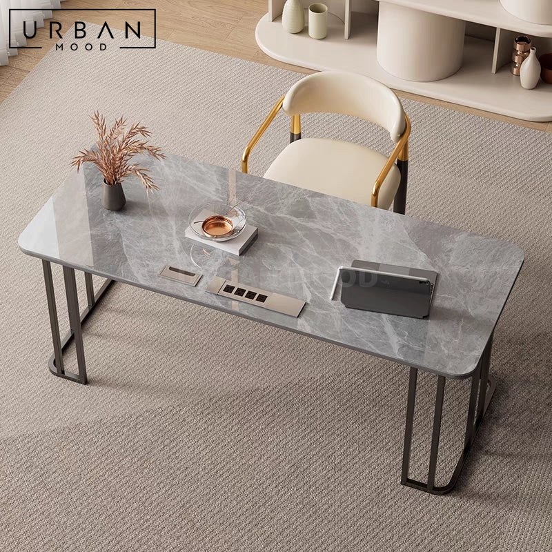 COMP Modern Sintered Stone Study Table