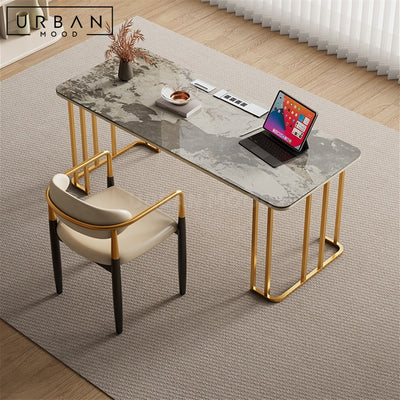COMP Modern Sintered Stone Study Table