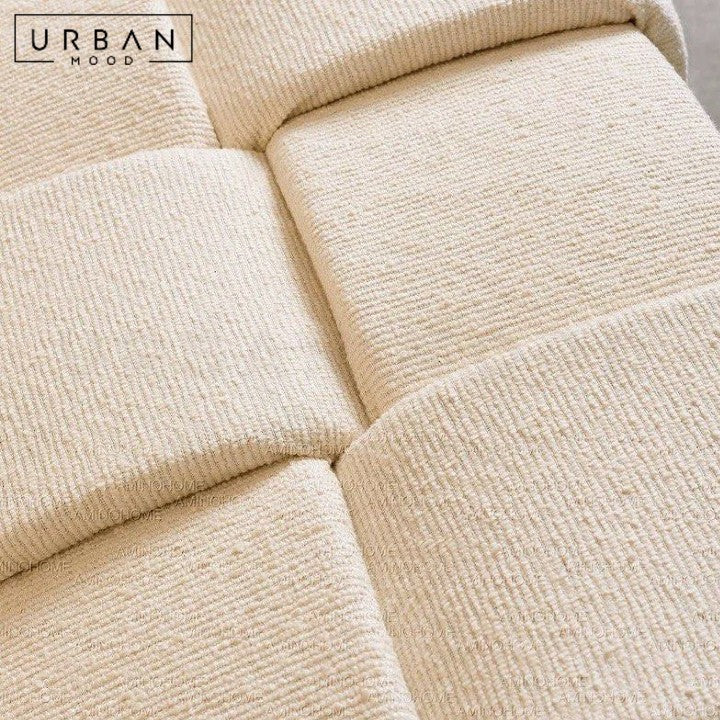 CORBA Modern Fabric Bench