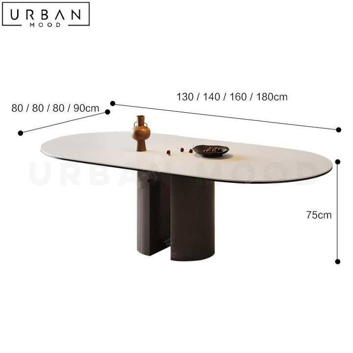 CORISAN Modern Sintered Stone Dining Table