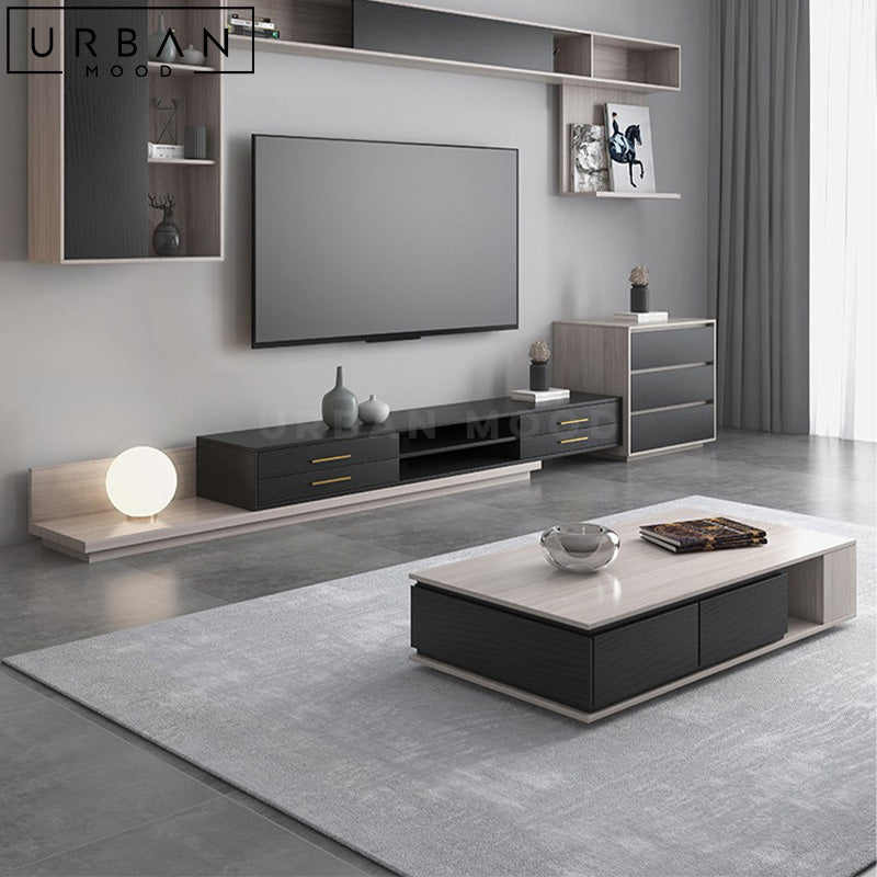 CORNELL Modern Extendable TV Console