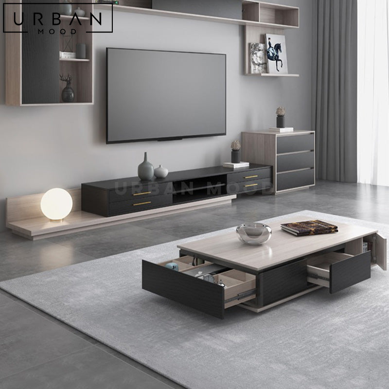 CORNELL Modern Extendable TV Console