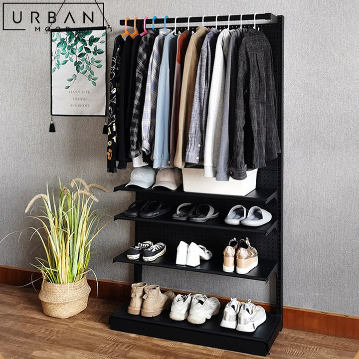 COSIM Industrial Open Concept Wardrobe