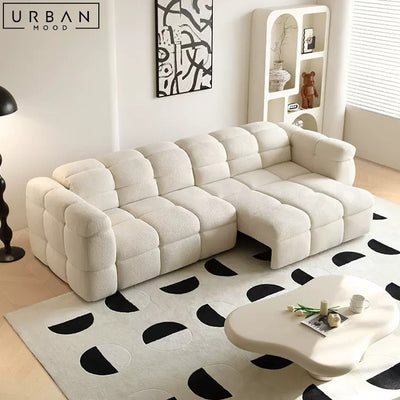 CRAWFO Modern Boucle Sofa