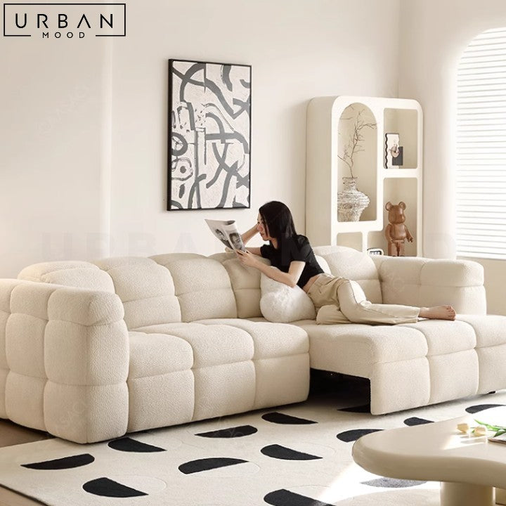 CRAWFO Modern Boucle Sofa