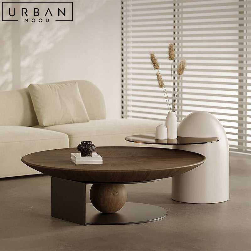 CREDO Modern Round Coffee Table – Urban Mood