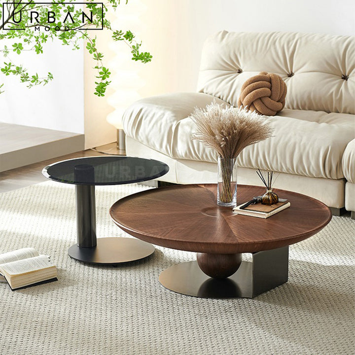 CREDO Modern Round Coffee Table