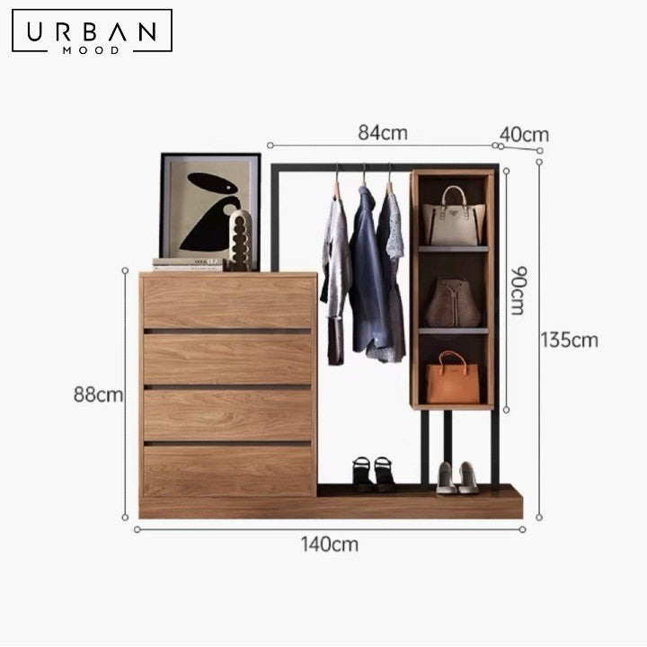 CRISTINA Modern Open Concept Wardrobe