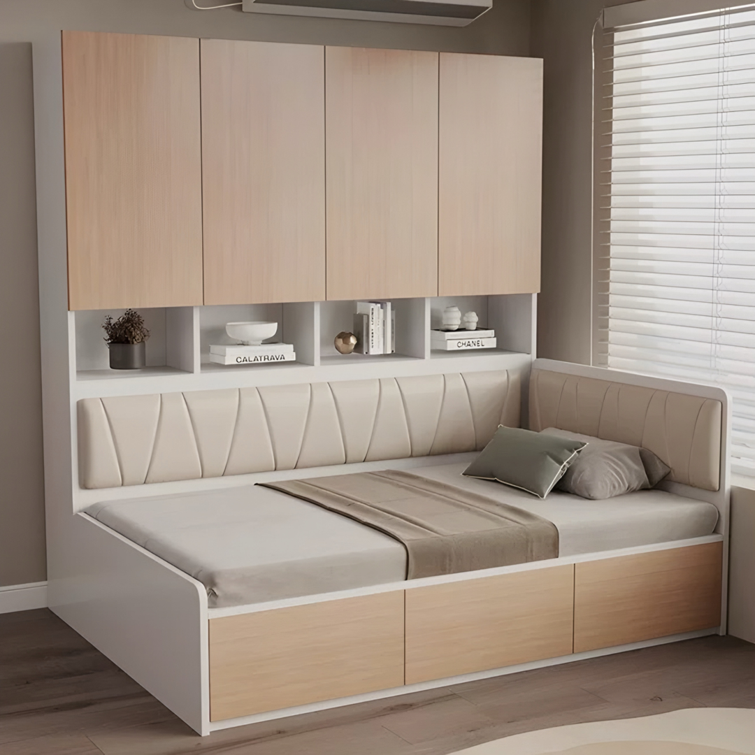 CROSSBOW Modern Storage Bedframe - Urban Mood Singapore