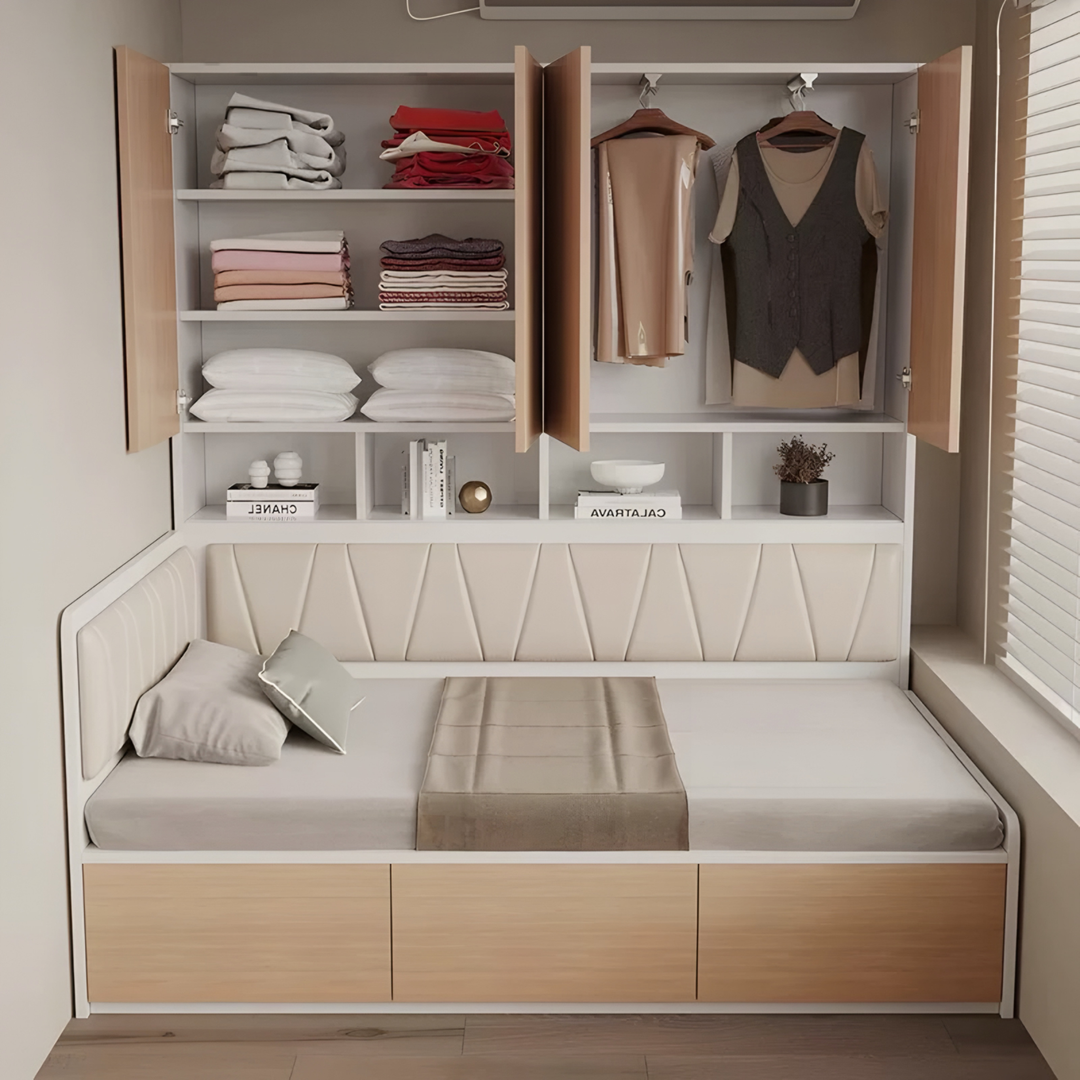 CROSSBOW Modern Storage Bedframe - Urban Mood Singapore