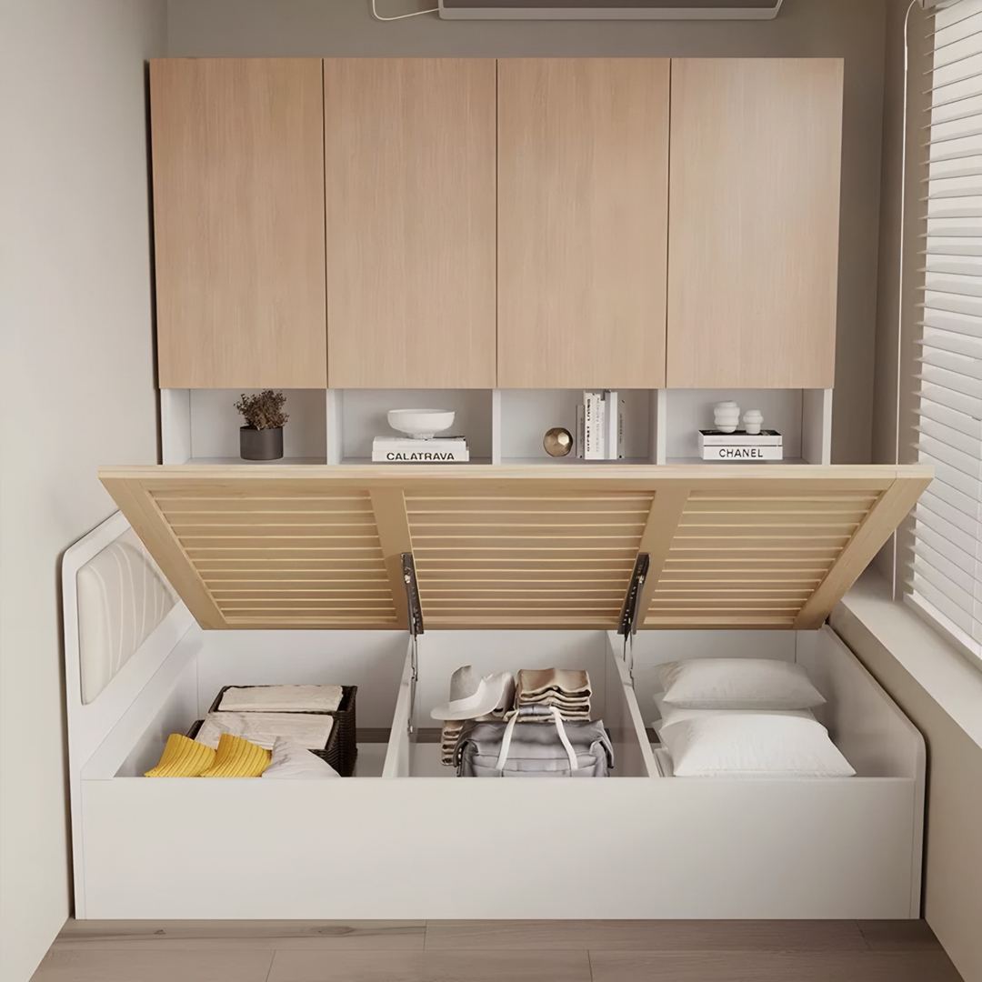 CROSSBOW Modern Storage Bedframe - Urban Mood Singapore