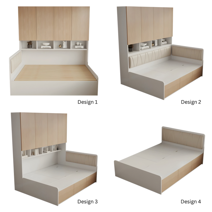 CROSSBOW Modern Storage Bedframe - Urban Mood Singapore