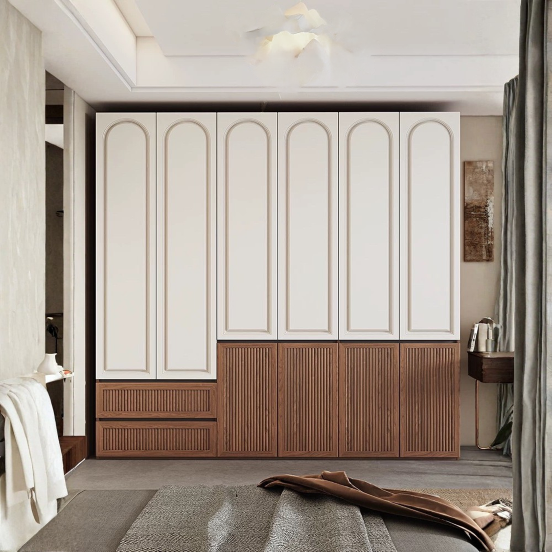 CUBEN Modern Solid Wood Wardrobe - Urban Mood Singapore