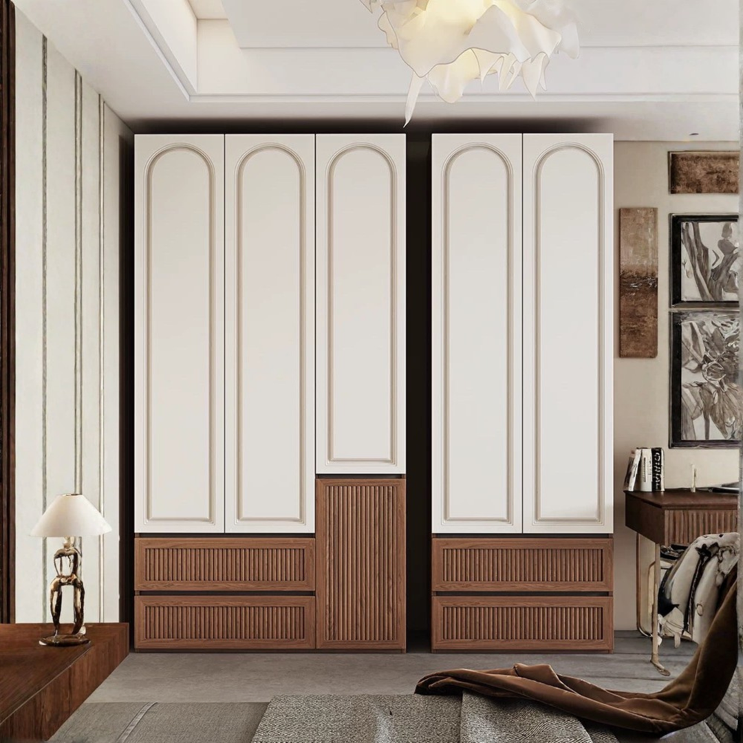CUBEN Modern Solid Wood Wardrobe - Urban Mood Singapore