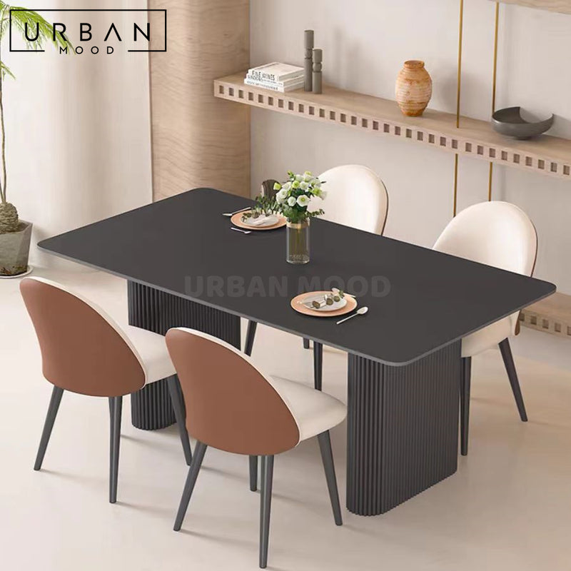 CURA Modern Sintered Stone Dining Table