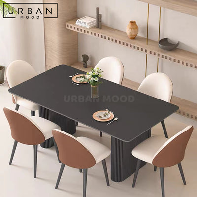 CURA Modern Sintered Stone Dining Table