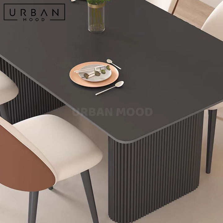 CURA Modern Sintered Stone Dining Table