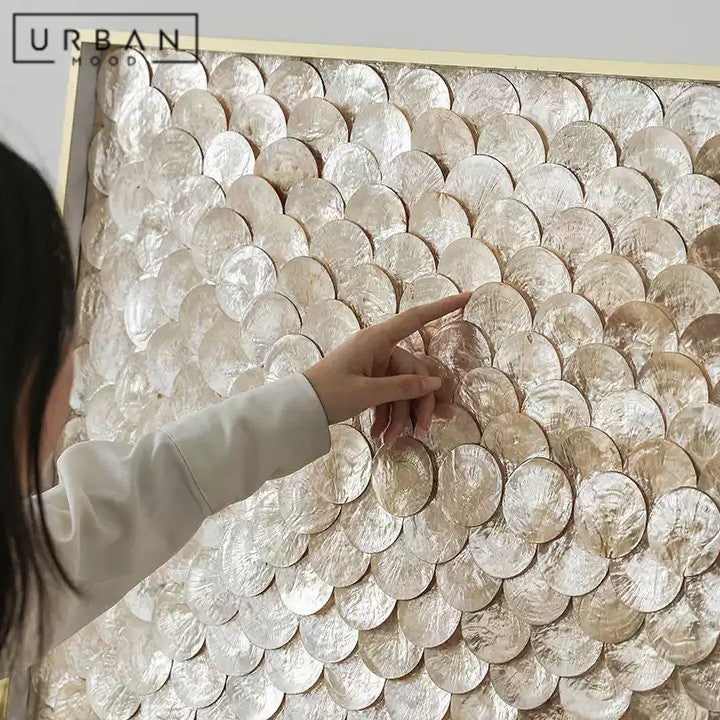 CYNTHIAS Modern Sea Shell Wall Art